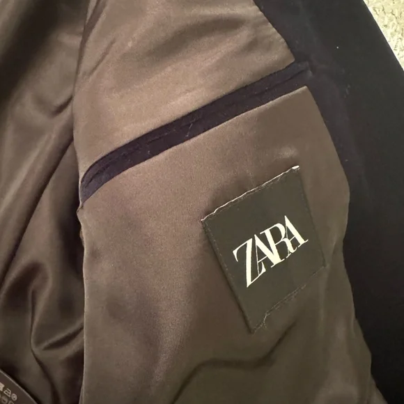 Zara Midnight Blue Blazer - Picture 6 of 6